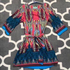 Filly Flair Tie Waist Dress